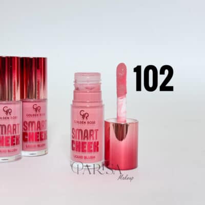 رژگونه مایع گلدن رز مدل Smart Cheek کد 102