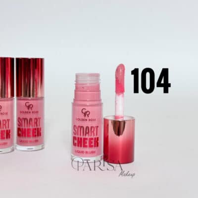 رژگونه مایع گلدن رز مدل Smart Cheek کد 104
