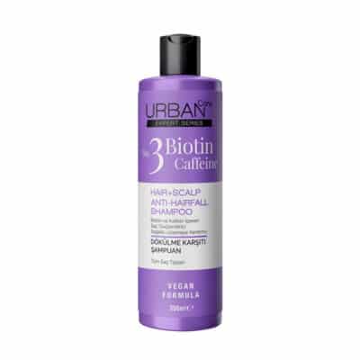 شامپو اوربان کر URBAN Care مدل No.3 Biotin Caffeine Anti Hairfall Shampoo(350 میل)