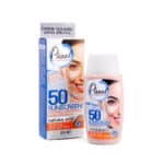 ضدآفتاب فلوئید رنگی SPF50 پیکسل Pixxel مخصوص پوست خشک و حساس کد 2(رنگ Natural Beige)