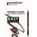مداد چشم ضدآب فلورمار flormar مدل Waterproof کد 106(رنگ Dark Chestnut) - Image 2