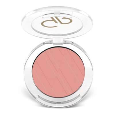 رژگونه پودری گلدن رز مدل Soft & Silky Powder Blush کد 014 رنگ Soft Peach