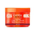 کرم حالت دهنده موی فر حاوی شی باتر و نارگیل کنتو Cantu مدل Curling Cream(340 گرم)