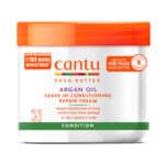 کرم مو سه کاره داخل و بعد حمام کنتو Cantu حاوی روغن آرگان مدل Leave In Conditioning Repair Cream(453 گرم)