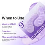 پک 5 عددی پچ زیر چشم ضد چروک و روشن کننده نامبوزین Numbuzin مدل No.9 NAD+ Collagen Under Eye Patches - Image 4