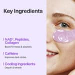 پک 5 عددی پچ زیر چشم ضد چروک و روشن کننده نامبوزین Numbuzin مدل No.9 NAD+ Collagen Under Eye Patches - Image 6