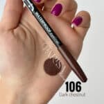 مداد چشم ضدآب فلورمار flormar مدل Waterproof کد 106(رنگ Dark Chestnut)