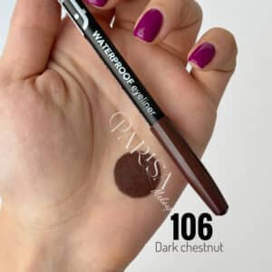 مداد چشم ضدآب فلورمار flormar مدل Waterproof کد 106(رنگ Dark Chestnut)