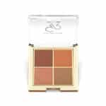 پالت سایه 4 رنگ گلدن رز مدل Quattro کد 05 (رنگ Red Brick)