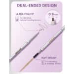 مداد ابرو سوزنی شیگلم SHEGLAM مدل Microdefine 0.9 mm Ultra Slim رنگ Espresso - Image 5