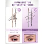 مداد ابرو سوزنی شیگلم SHEGLAM مدل Microdefine 0.9 mm Ultra Slim رنگ Espresso - Image 4