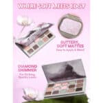 پالت سایه 15 رنگ شیگلم SHEGLAM مدل Orchid Hour - Image 4