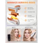 دستگاه ویو کننده مو شیگلم SHEGLAM سایز 19mm مدل Beach Babe Hair Waver - Image 10