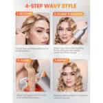 دستگاه ویو کننده مو شیگلم SHEGLAM سایز 19mm مدل Beach Babe Hair Waver - Image 12
