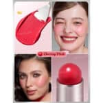 رژگونه استیکی کره ای شیگلم SHEGLAM مدل Buttery Bliss Blush Stick رنگ Cherry Pick - Image 2