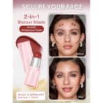 رژگونه استیکی کره ای شیگلم SHEGLAM مدل Buttery Bliss Blush Stick رنگ Chestnut Flush - Image 4