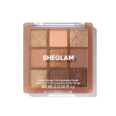پالت سایه 9 رنگ شیگلم SHEGLAM رنگ Golden Mirage
