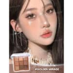 پالت سایه 9 رنگ شیگلم SHEGLAM رنگ Golden Mirage - Image 4