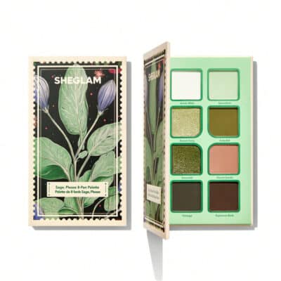 پالت سایه 8 رنگ شیگلم SHEGLAM مدل Please 8-Pan Palette رنگ Sage