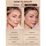 کانتور و برانزر استیکی کره ای شیگلم SHEGLAM مدل Buttery Buff Contour & Bronzer Stick رنگ Golden Sun - Image 5
