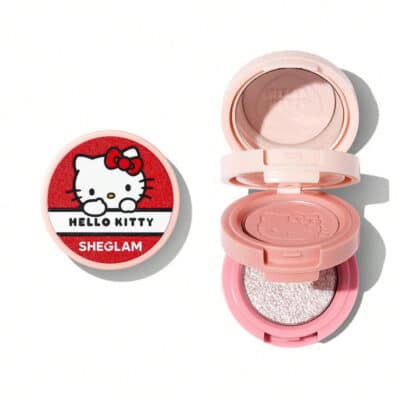 سایه طبقاتی 3 رنگ شیگلم SHEGLAM کالکشن هلو کیتی مدل Hello Kitty Darling Dear Shadow Stack رنگ Sugar Cookie