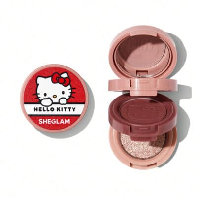 سایه طبقاتی 3 رنگ شیگلم SHEGLAM کالکشن هلو کیتی مدل Hello Kitty Darling Dear Shadow Stack رنگ Sweetheart