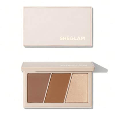 پالت صورت ۳ کاره شیگلم SHEGLAM مدل Trio Hero Face Palette رنگ Gingerbread