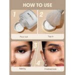 پودر فیکس شیگلم Sheglam مدل Blur In A Bottle Loose Setting Powder رنگ Translucent - Image 3