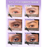 هاشور و ژل ابرو دو سر شیگلم Sheglam مدل Real Flow Laminating brow Pen رنگ Ebony - Image 4