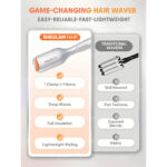 دستگاه ویو کننده مو شیگلم SHEGLAM سایز 25mm مدل Beach Babe Hair Waver - Image 5