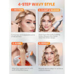 دستگاه ویو کننده مو شیگلم SHEGLAM سایز 25mm مدل Beach Babe Hair Waver - Image 2