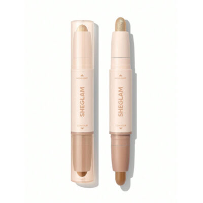 کانتور و هایلایتر استیکی دو طرفه شیگلم مدل Sheglam 2-IN-1 Contour & Highlight Stick رنگ Warm Honey