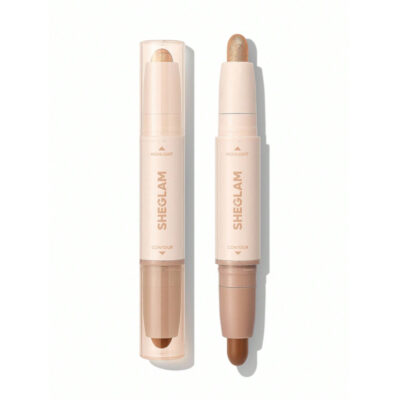کانتور و هایلایتر استیکی دو طرفه شیگلم مدل Sheglam 2-IN-1 Contour & Highlight Stick رنگ Maple Syrup