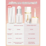 هایلایتر استیکی کره ای شیگلم SHEGLAM مدل Buttery Bling Highlight Stick رنگ Vanilla Frost - Image 5