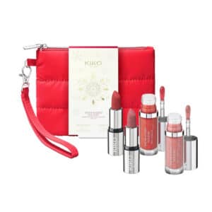 ست هدیه آرایش لب کیکو Kiko Milano مدل Snow-Kissed Holiday Never Without You Mini Lips Gift Set