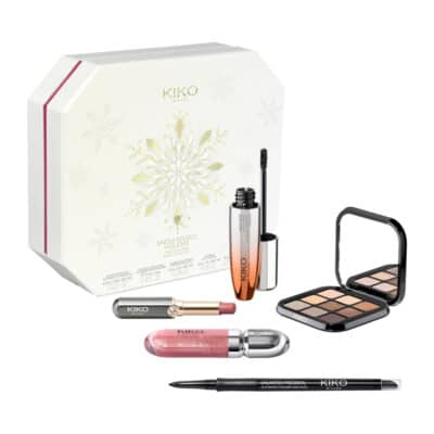 ست هدیه آرایشی کیکو میلانو مدل Snow-Kissed Holiday Timeless Look Make Up Gift Set