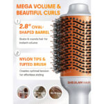 برس پیچ حرارتی حجم دهنده مو شیگلم Sheglam سایز 72mm مدل Blowout Bliss Volumizing Hot Air Brush - Image 2