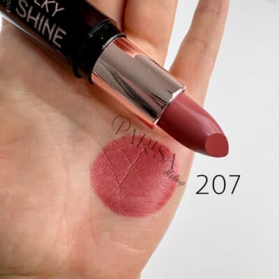 رژلب جامد براق گلدن رز مدل Silky Shine کد 207