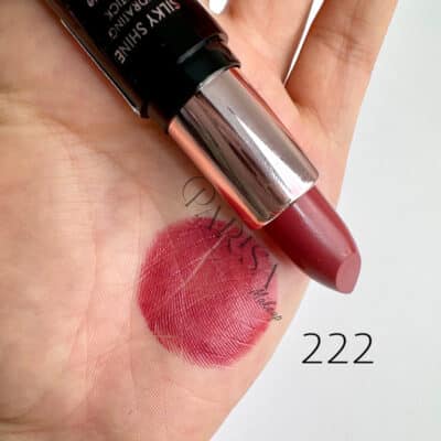 رژلب جامد براق گلدن رز مدل Silky Shine کد 222