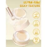 پودر فیکس دوطبقه مات و لیفت کننده پوست شیگلم Sheglam  مدل Insta-Ready Ultra-Fine Blur & Lift Setting Powder Duo رنگ Banana - Image 8
