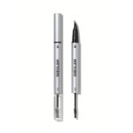 هاشور و ژل ابرو دو سر شیگلم Sheglam مدل Real Flow Laminating brow Pen رنگ Ebony