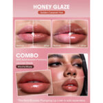 لیپ پلامپر حجم دهنده شیگلم Sheglam مدل Bold Booster Lip Plumper رنگ Honey Glaze - Image 2