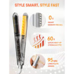 اتو مو شیگلم Sheglam مدل Sleek Chic Insta-Heat Straight Styler - Image 5
