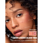 پالت رژگونه سه رنگ شیگلم SHEGLAM مدل Sweet Cheeks رنگ Private Cabana - Image 3