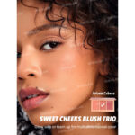 پالت رژگونه سه رنگ شیگلم SHEGLAM مدل Sweet Cheeks رنگ Private Cabana - Image 5