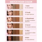 پالت صورت ۳ کاره شیگلم SHEGLAM مدل Trio Hero Face Palette رنگ Sand - Image 4