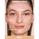 کرم پودر استیکی شیگلم Sheglam مدل Skin Magnet High Coverage رنگ Shell - Image 2
