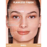 کرم پودر کوشن شیگلم Sheglam مدل Lock & Go Long-Lasting رنگ Shell - Image 2