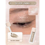 سایه مایع شاین شیگلم Sheglam مدل Airglow Eye Tint رنگ Silver Lining - Image 3