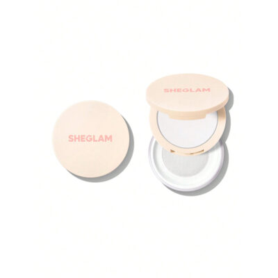 پودر فیکس دوطبقه مات و لیفت کننده پوست شیگلم Sheglam مدل Insta-Ready Ultra-Fine Blur & Lift Setting Powder Duo رنگ Translucent
